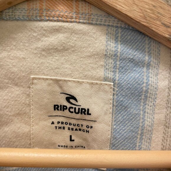 Rip Curl Beach Party Flannel Shirt NWT - Picture 4 of 5